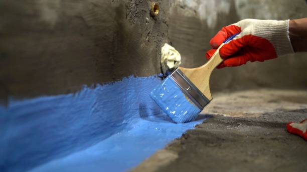 Commercial Emergency Waterproofing project at a Merion Station, PA business property by SJ Waterproofing Pros